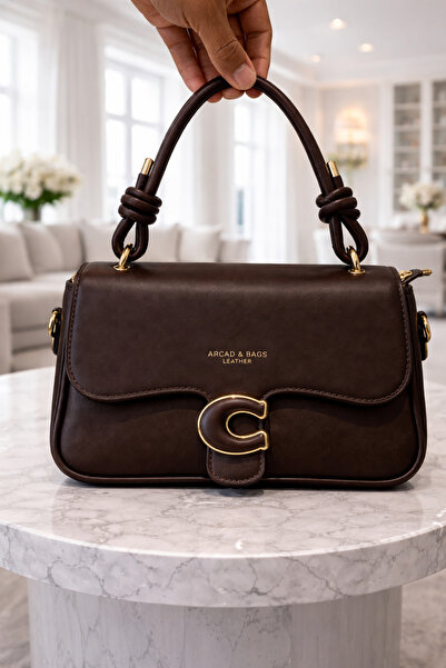 mothers dream Elegant Leather Handbag for Women – Stylish Top Handle Shoulder...