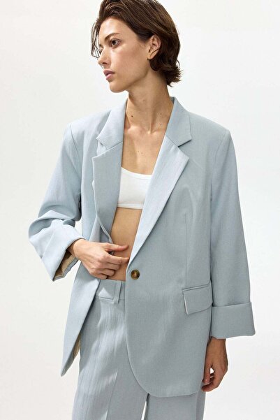 H&M سترة من مزيج الكتان