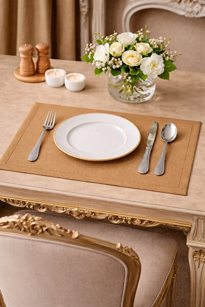 QUBA DECO Decorative Island American Service Plate, Stylish Presentation Plat...