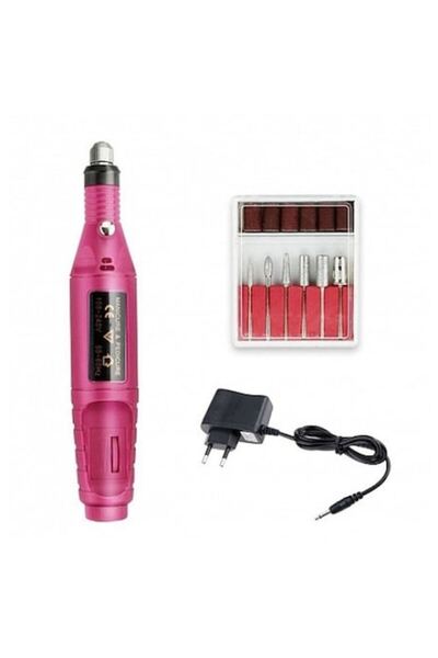 GIRLS CORNER Pila electrica, freza unghii, roz, 20.000 rpm