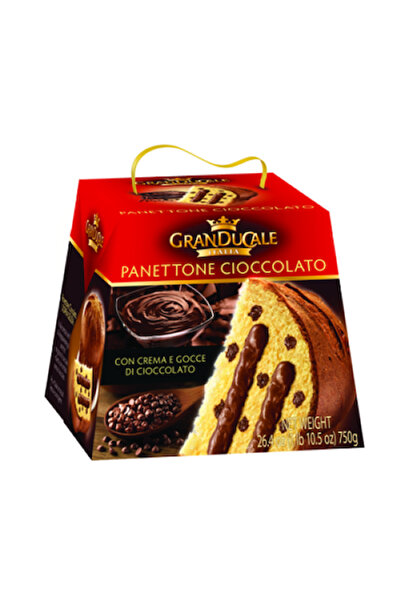 Granducale Panettone with Cream and Chocolate Flakes 750 g