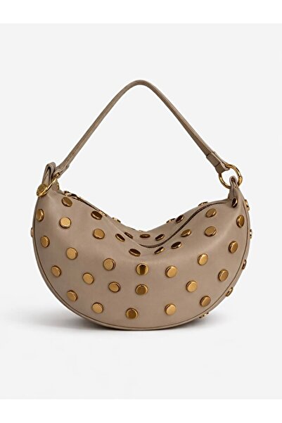Rivina Geantă de mână, de umăr și crossbody pentru femei, cu accesorii aurii