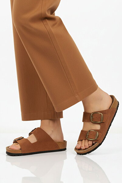 Pierre Cardin Taba Double-Strapped Women's Lightweight Daily Slippers Pc-7551 Z