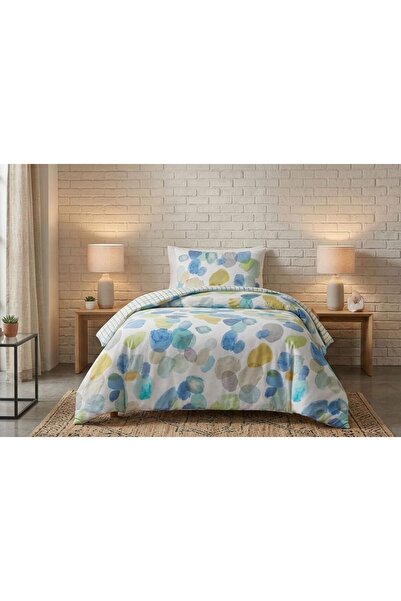 Taç Youth Fashion Cotton Single Bedding Set Loria Yellow
