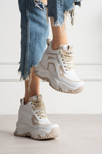 LEYDİ SHOES حذاء زينا الرياضي بكعب مخفي