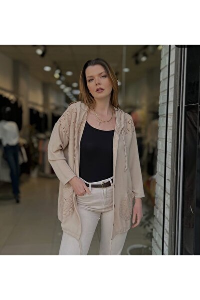 güncüoğlu Long Sleeve Hooded Summer Shirt, Length 80 cm