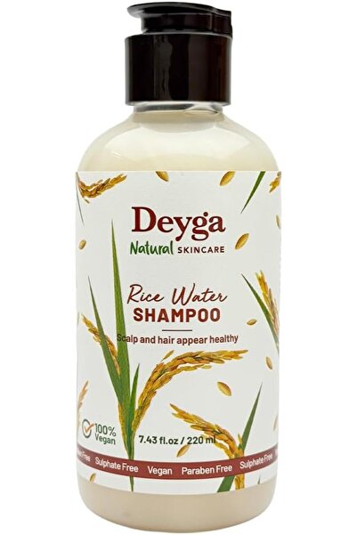 Deyga Rice Water Shampoo (220 Ml) | Controls Frizz | Deep Cleanses Scalp | Fr...