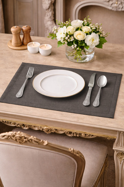 QUBA DECO Decorative Island American Service Plate, Stylish Presentation Plat...