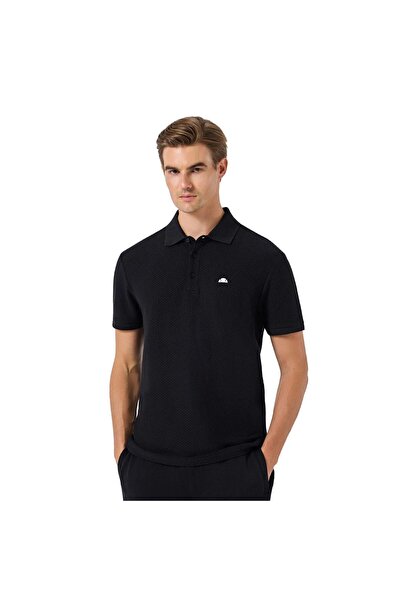 Ellesse 6SM5010 تي شيرت بولو أسود