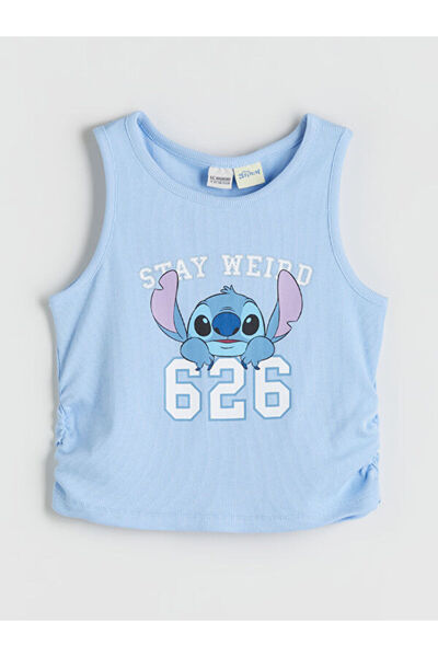 LC Waikiki Zero Roba Collar Stitch Printed Girls' Crop Tank Top from Uzg Stor...