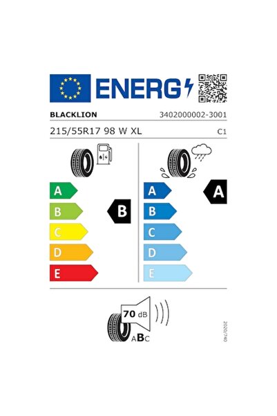 Blacklion Summer Tire 215/55R17 C5 CONFORT 98W