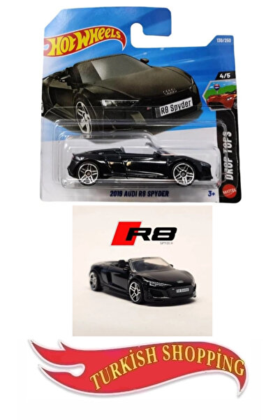 HOT WHEELS 2026 Case 1:64 Ölçek 2019 Audi R8 Spyder