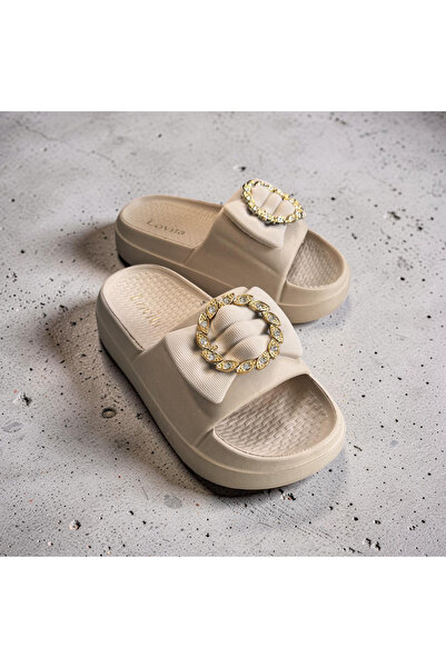 Lovita نعال نسائية ذات نعل سميك وخفيف الوزن من مادة إيفا للاستخدام اليومي على...