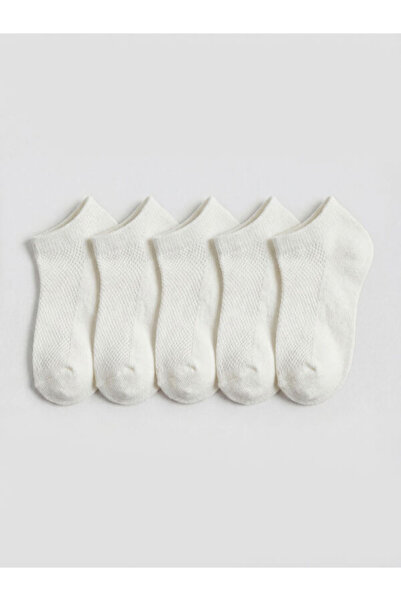 LC Waikiki Rmz Gi̇yi̇m Farkiyla Baby Boy Booties Socks 5-Pack