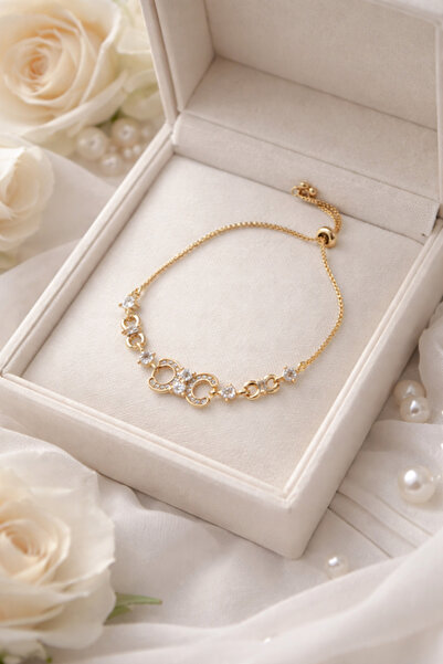 Inovius Bratara din cupru placata cu Aur - LMG5002