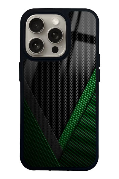 Spoyi iPhone 15 Pro Shadow Pulse Design Glossy Phone Case