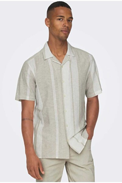 Only & Sons Camasa Casual Crem