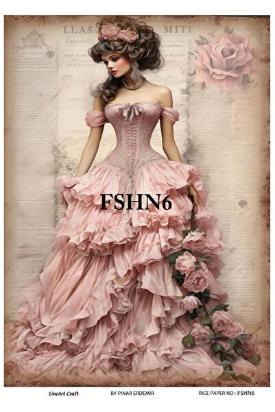 LİNEART PİRİNÇ DEKOPAJ FSHN6