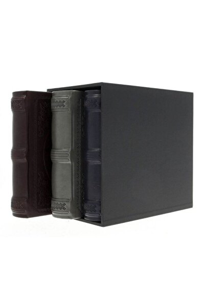 PROCART Set de 3 albume foto Elegance, 10x15, 600 fotografii, din piele, cuti...