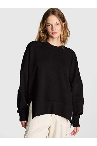 PİNK Ivy Yırtmaçlı Oversize Sweatshirt
