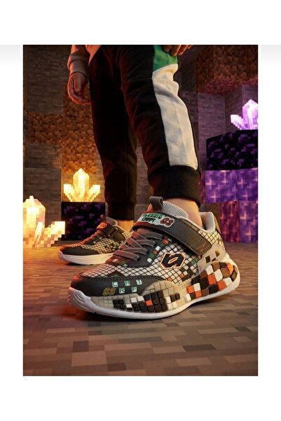 JOJO KIDS erkek çocuk cırtlı spor ayakkabı günlük havalı kumaş , yazlık sneaker
