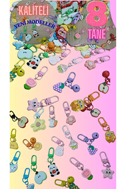 edu note en şekil Kawaii Sevimli Çanta Aksesuarı ve Anahtarlık Charm Çanta Ka...