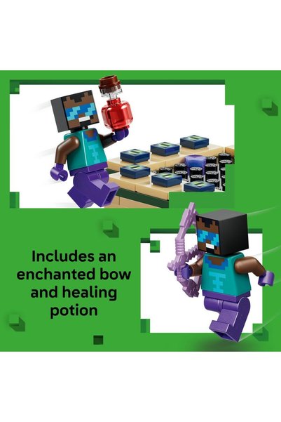 LEGO Minecraft Nether & End Portal Journey