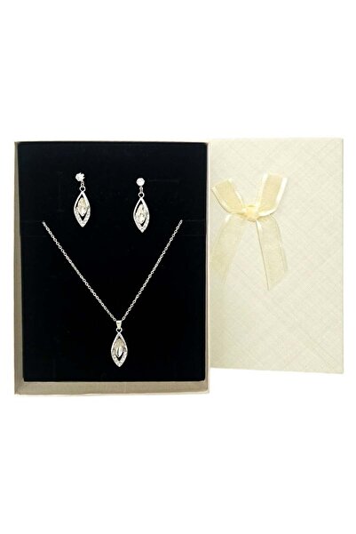 velve Σετ γυναικείων κοσμημάτων Feeling Drop από ανοξείδωτο ατσάλι με κολιέ κ...