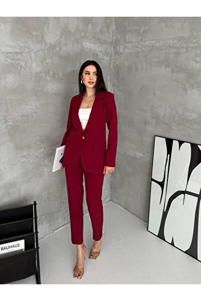 Butik blazer takım