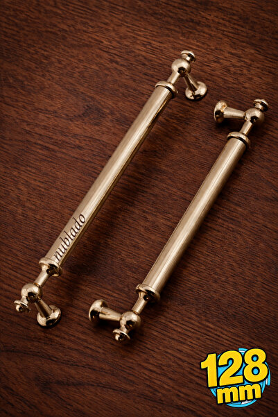 NUBLADO Aylin 128mm - 12.8 cm Bronze Metal Handle Furniture Kitchen Drawer Ca...