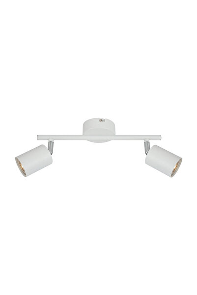 Klausen Spike 2 adjustable LED ceiling spotlight white, 2x GU10, modern design,