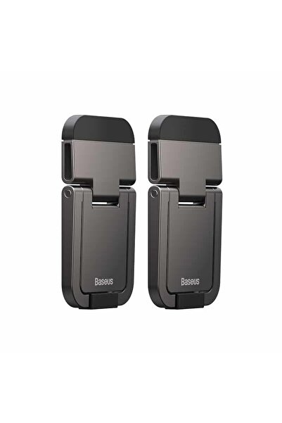 Baseus Set Cleme Pliabile Suport Laptop, LUZC000013, Fixare Adeziva, Gri