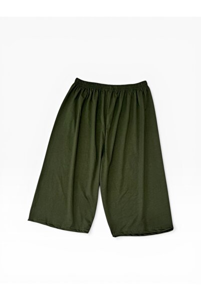 SEWANO Oversize Cotton Combed Cotton Capri Shorts – Plus Size