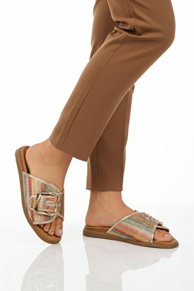 Pierre Cardin Multicolored Lightweight Women's Daily Slippers Pc-54776 Z