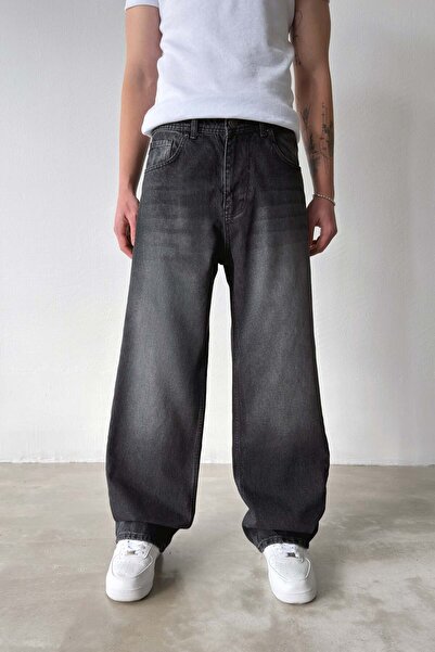 Flaw Wear Çizgili Baggy Jean