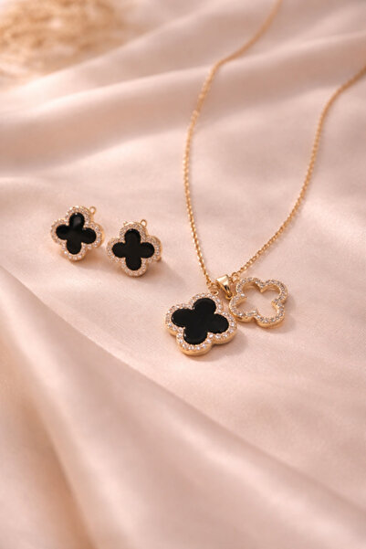 Inovius Елегантни обеци, позлатена мед - LMG4078