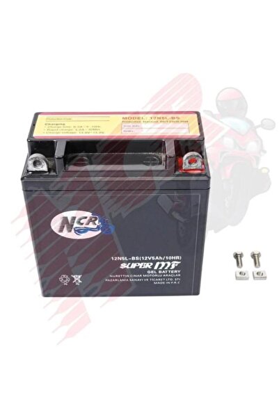 Motobisavm NCR AKÜ 12V / 5 AH DİK Motosiklet Aküsü - CUB 50cc/80cc/100cc