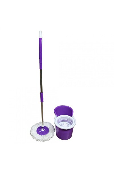 vanora Home Primo VN-GRH-4COLM Cleaning Set, 360 Rotating Mop (Purple)
