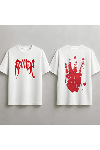 MAGORS XXXTentacion-Revenge Μπλουζάκι με στάμπα Unisex Oversize, 100% βαμβακε...