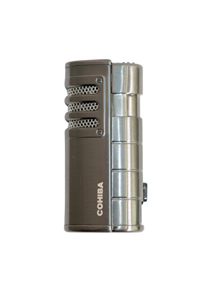 Parmida Cohiba Gunmetal Üç Torch Puro Çakmak CCM0827