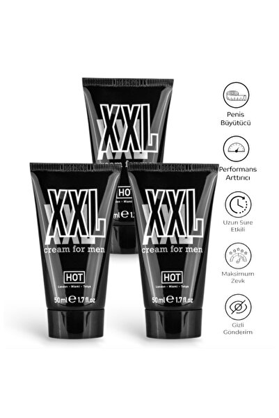 Hot Cream For Men Sertlik, Geliştirici, Erkek Performansı Arttırıan Krem 50 m...