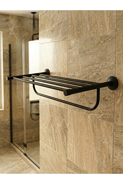 CLK BANYO Bella 50 cm Banyo Havluluğu - Duvara Montajlı Fonksiyonel Havlu Ask...