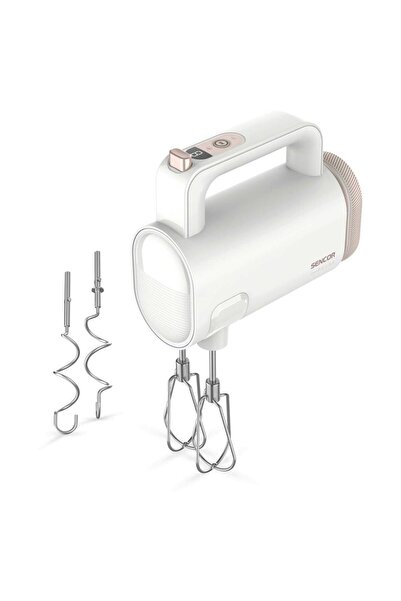 Sencor Φορητό μίξερ χειρός SHM9130WH, 8 ταχύτητες, ένδειξη κατάστασης μπαταρί...