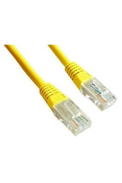 Gembird Cablu FTP PP22-0.5M/Y, Patchcord, CAT.5e, 0.5m (Galben)