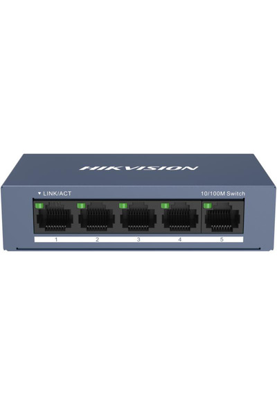 Hikvision Switch DS-3E0105-O, 5 ports, 10/100 Mbps RJ45