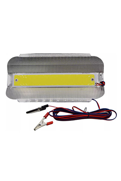 XL Proiector LED SMD de 50W cu reflector din aluminiu, cablu, clește, 12V CaiCai