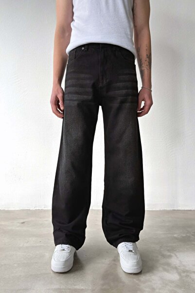 Flaw Wear Çizgili Baggy Jean