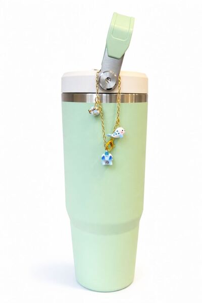 Kelira Compatible Design Quencher Thermos Accessory Clip-On Charm Figure
