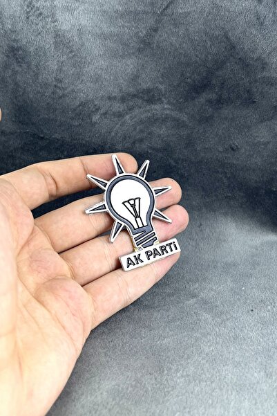 Kuyumcudan AKP AK PARTİ DEMİR CÜZDAN ROZETİ
