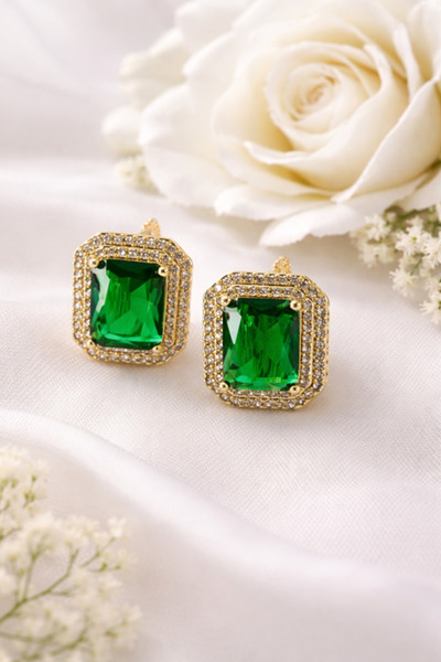 Inovius Κομψά Σκουλαρίκια, Επιχρυσωμένος Χαλκός - LMG4060